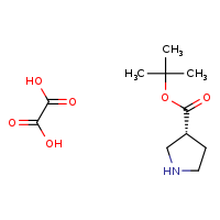 oxalic acid; tert-butyl (3R)-pyrrolidine-3-carboxylate