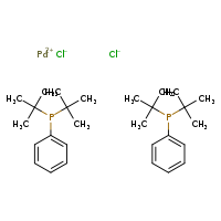palladium(2+) bis(di-tert-butyl(phenyl)phosphane) dichloride