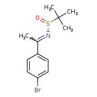 (R)-N-[(1E)-1-(4-bromophenyl)ethylidene]-2-methylpropane-2-sulfinamide