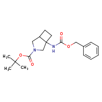 tert-butyl 1-{[(benzyloxy)carbonyl]amino}-3-azabicyclo[3.2.0]heptane-3-carboxylate