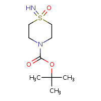 tert-butyl 1-imino-1-oxo-1??-thiomorpholine-4-carboxylate