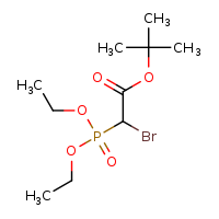 tert-butyl 2-bromo-2-(diethoxyphosphoryl)acetate