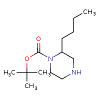 tert-butyl 2-butylpiperazine-1-carboxylate