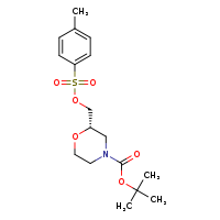 tert-butyl (2S)-2-{[(4-methylbenzenesulfonyl)oxy]methyl}morpholine-4-carboxylate
