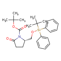 tert-butyl (2S)-2-{[(tert-butyldiphenylsilyl)oxy]methyl}-5-oxopyrrolidine-1-carboxylate