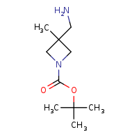 tert-butyl 3-(aminomethyl)-3-methylazetidine-1-carboxylate