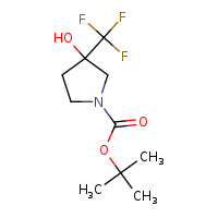 tert-butyl 3-hydroxy-3-(trifluoromethyl)pyrrolidine-1-carboxylate