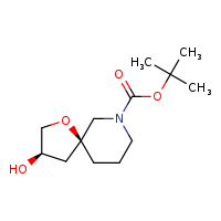 tert-butyl (3R,5S)-3-hydroxy-1-oxa-7-azaspiro[4.5]decane-7-carboxylate