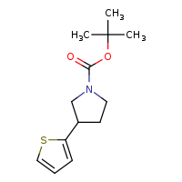 tert-butyl 3-(thiophen-2-yl)pyrrolidine-1-carboxylate