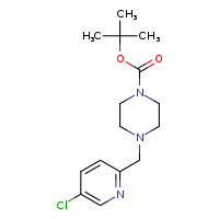 tert-butyl 4-[(5-chloropyridin-2-yl)methyl]piperazine-1-carboxylate