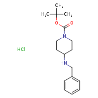 tert-butyl 4-(benzylamino)piperidine-1-carboxylate hydrochloride