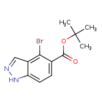 tert-butyl 4-bromo-1H-indazole-5-carboxylate