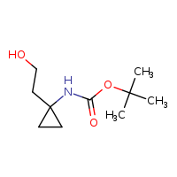 tert-butyl N-[1-(2-hydroxyethyl)cyclopropyl]carbamate