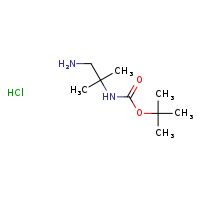 tert-butyl N-(1-amino-2-methylpropan-2-yl)carbamate hydrochloride