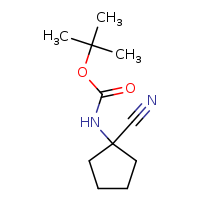 tert-butyl N-(1-cyanocyclopentyl)carbamate