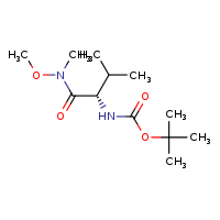tert-butyl N-[(1S)-1-[methoxy(methyl)carbamoyl]-2-methylpropyl]carbamate