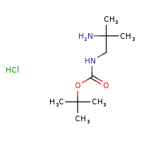 tert-butyl N-(2-amino-2-methylpropyl)carbamate hydrochloride
