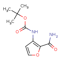 tert-butyl N-(2-carbamoylfuran-3-yl)carbamate