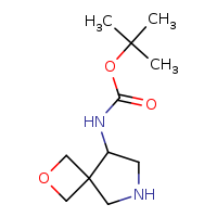 tert-butyl N-{2-oxa-6-azaspiro[3.4]octan-8-yl}carbamate