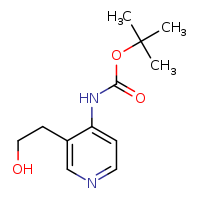 tert-butyl N-[3-(2-hydroxyethyl)pyridin-4-yl]carbamate