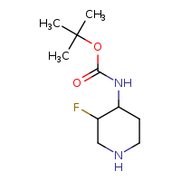 tert-butyl N-(3-fluoropiperidin-4-yl)carbamate