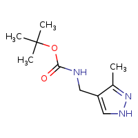 tert-butyl N-[(3-methyl-1H-pyrazol-4-yl)methyl]carbamate