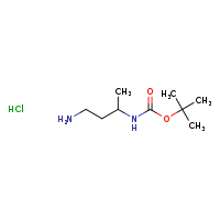 tert-butyl N-(4-aminobutan-2-yl)carbamate hydrochloride