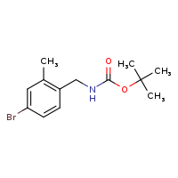 tert-butyl N-[(4-bromo-2-methylphenyl)methyl]carbamate
