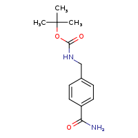 tert-butyl N-[(4-carbamoylphenyl)methyl]carbamate
