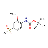 tert-butyl N-(4-methanesulfonyl-2-methoxyphenyl)carbamate