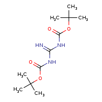 tert-butyl N-{[(tert-butoxycarbonyl)amino]methanimidoyl}carbamate