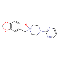 1-(2H-1,3-benzodioxol-5-ylmethyl)-4-(pyrimidin-2-yl)piperazin-1-ium-1-olate