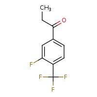1-[3-fluoro-4-(trifluoromethyl)phenyl]propan-1-one