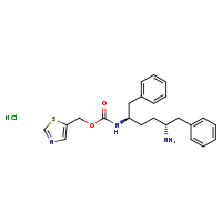 1,3-thiazol-5-ylmethyl N-[(2R,5R)-5-amino-1,6-diphenylhexan-2-yl]carbamate hydrochloride