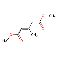 1,5-dimethyl (2E)-3-methylpent-2-enedioate