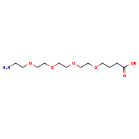 1-amino-3,6,9,12-tetraoxahexadecan-16-oic acid