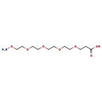 1-(aminooxy)-3,6,9,12-tetraoxapentadecan-15-oic acid