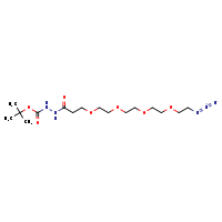 1-azido-15-{[(tert-butoxycarbonyl)amino]amino}-3,6,9,12-tetraoxapentadecan-15-one
