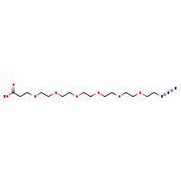 1-azido-3,6,9,12,15,18-hexaoxahenicosan-21-oic acid