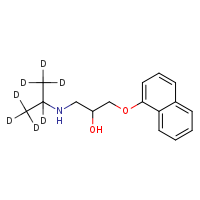 1-(naphthalen-1-yloxy)-3-{[(1,1,1,2,3,3,3-²H?)propan-2-yl]amino}propan-2-ol