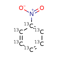1-nitro(1,2,3,4,5,6-¹³C?)benzene