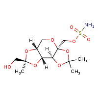 [(1R,2S,6S,9R,11S)-11-(hydroxymethyl)-4,4,11-trimethyl-3,5,7,10,12-pentaoxatricyclo[7.3.0.0²,?]dodecan-6-yl]methyl sulfamate