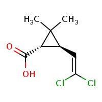 (1S,3R)-3-(2,2-dichloroethenyl)-2,2-dimethylcyclopropane-1-carboxylic acid