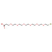 1-sulfanyl-3,6,9,12,15,18-hexaoxahenicosan-21-oic acid