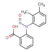 2-[(2,3-dimethylphenyl)(nitroso)amino]benzoic acid