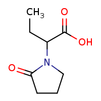 2-(2-oxopyrrolidin-1-yl)butanoic acid