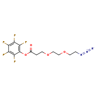 2,3,4,5,6-pentafluorophenyl 3-[2-(2-azidoethoxy)ethoxy]propanoate