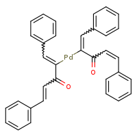 2-[(3-oxo-1,5-diphenylpenta-1,4-dien-2-yl)palladio]-1,5-diphenylpenta-1,4-dien-3-one