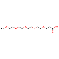 2,5,8,11,14-pentaoxaheptadecan-17-oic acid