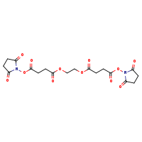 2,5-dioxopyrrolidin-1-yl 1-[2-({4-[(2,5-dioxopyrrolidin-1-yl)oxy]-4-oxobutanoyl}oxy)ethyl] butanedioate
